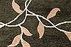 Indo-Tibetan Green Hand Knotted 89 X 119  Area Rug 301-30839 Thumb 7