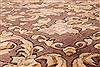 Indo-Tibetan Brown Hand Knotted 811 X 118  Area Rug 301-30841 Thumb 2