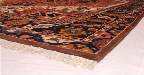 Heriz Brown Hand Knotted 1011 X 168 Area Rug 400-30845 Image 5