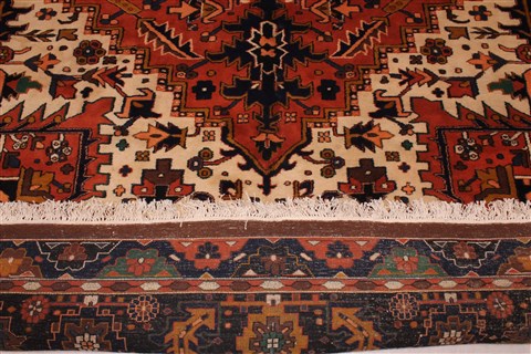 Heriz Brown Hand Knotted 1011 X 168 Area Rug 400-30845 Image 6