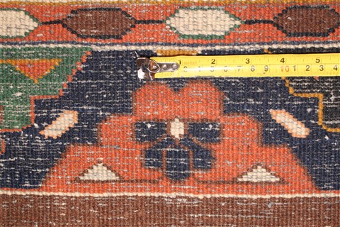 Heriz Brown Hand Knotted 1011 X 168 Area Rug 400-30845 Image 7