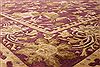 Indo-Tibetan Red Hand Knotted 93 X 121  Area Rug 301-30846 Thumb 2