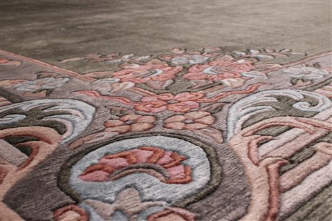 Modern Green Hand Knotted 80 X 117 Area Rug 301-30849 Image 1