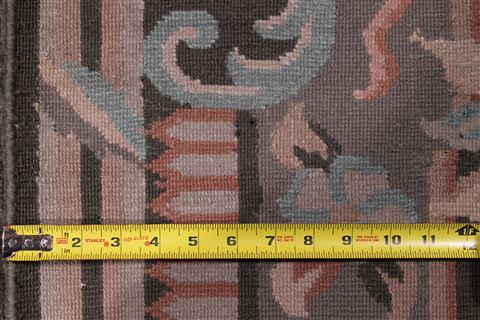 Modern Green Hand Knotted 80 X 117 Area Rug 301-30849 Image 5