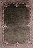Modern Green Hand Knotted 80 X 117 Area Rug 301-30849 Thumb 0