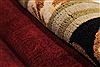 Modern Red Hand Knotted 87 X 118 Area Rug 301-30852 Thumb 2