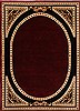 Modern Red Hand Knotted 87 X 118 Area Rug 301-30852 Thumb 0
