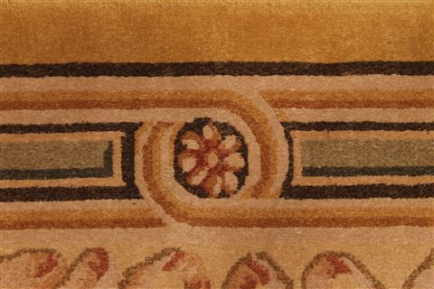 Tibetan Yellow Hand Knotted 90 X 120 Area Rug 301-30853 Image 10