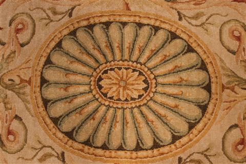Tibetan Yellow Hand Knotted 90 X 120 Area Rug 301-30853 Image 2
