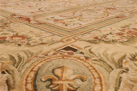 Tibetan Yellow Hand Knotted 90 X 120 Area Rug 301-30853 Image 3