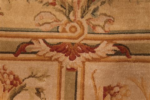 Tibetan Yellow Hand Knotted 90 X 120 Area Rug 301-30853 Image 9