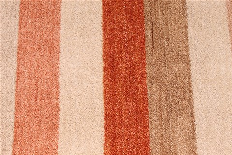 Gabbeh Beige Hand Loomed 90 X 120 Area Rug 301-30857 Image 14