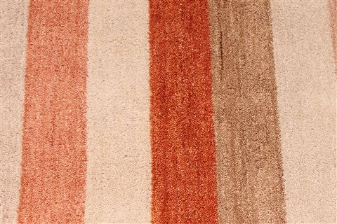 Gabbeh Beige Hand Loomed 90 X 120 Area Rug 301-30857 Image 2