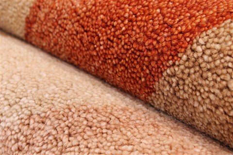 Gabbeh Beige Hand Loomed 90 X 120 Area Rug 301-30857 Image 8
