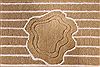 Indo-Tibetan Beige Hand Knotted 89 X 116  Area Rug 301-30858 Thumb 2