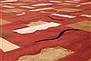Indo-Tibetan Red Hand Knotted 93 X 121 Area Rug 301-30861 Thumb 1