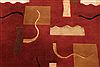 Indo-Tibetan Red Hand Knotted 93 X 121 Area Rug 301-30861 Thumb 6