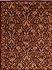 Indo-Tibetan Red Hand Knotted 90 X 1110  Area Rug 301-30866 Thumb 0