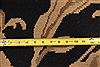 Indo-Tibetan Black Hand Knotted 92 X 120 Area Rug 301-30868 Thumb 3