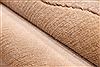 Indo-Tibetan Beige Hand Knotted 91 X 117 Area Rug 301-30871 Thumb 1