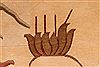 Indo-Tibetan Beige Hand Knotted 91 X 117 Area Rug 301-30871 Thumb 4