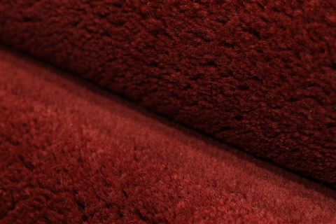 Indo-Tibetan Red Hand Knotted 90 X 121 Area Rug 301-30874 Image 2
