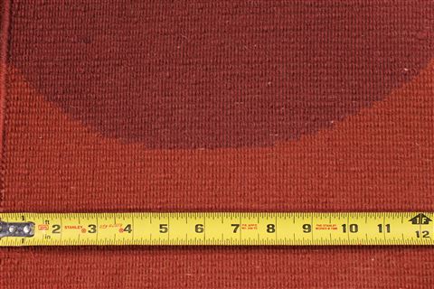 Indo-Tibetan Red Hand Knotted 90 X 121 Area Rug 301-30874 Image 3