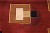 Indo-Tibetan Red Hand Knotted 90 X 121 Area Rug 301-30874 Thumb 6