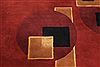 Indo-Tibetan Red Hand Knotted 90 X 121 Area Rug 301-30874 Thumb 7
