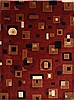 Indo-Tibetan Red Hand Knotted 90 X 121  Area Rug 301-30874 Thumb 0