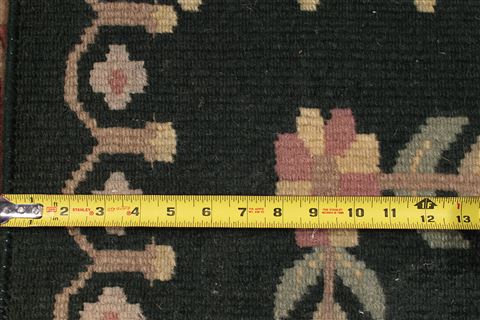 Nepal Green Hand Knotted 89 X 121 Area Rug 301-30875 Image 5