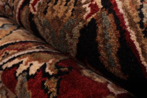 Jaipur Red Hand Knotted 910 X 137 Area Rug 301-30876 Image 4