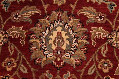 Jaipur Red Hand Knotted 910 X 137 Area Rug 301-30876 Image 7