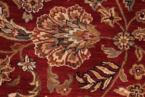 Jaipur Red Hand Knotted 910 X 137 Area Rug 301-30876 Image 8