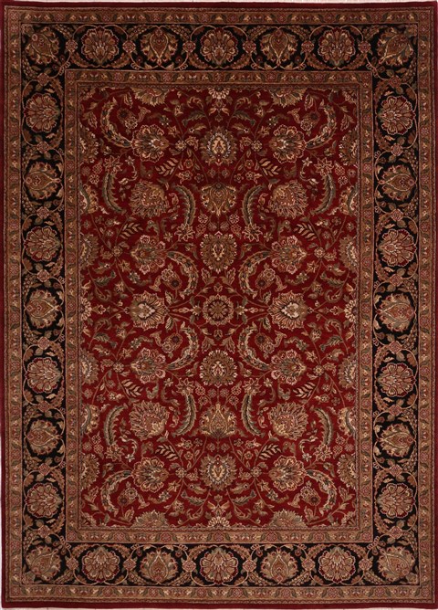 Jaipur Red Hand Knotted 910 X 137 Area Rug 301-30876 Image 0
