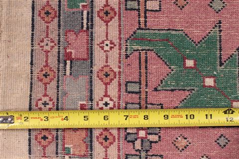 Heriz Beige Hand Knotted 100 X 145 Area Rug 301-30878 Image 5