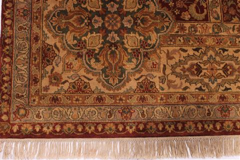 Jaipur Red Hand Knotted 100 X 139 Area Rug 301-30880 Image 1