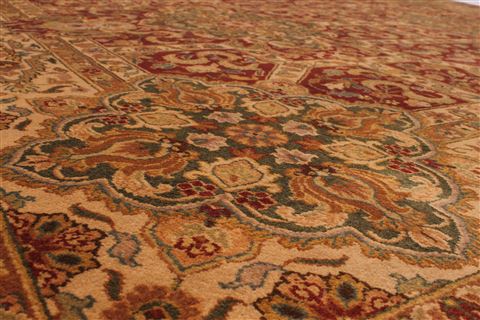 Jaipur Red Hand Knotted 100 X 139 Area Rug 301-30880 Image 2