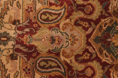 Jaipur Red Hand Knotted 100 X 139 Area Rug 301-30880 Image 6