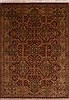 Jaipur Red Hand Knotted 100 X 139  Area Rug 301-30880 Thumb 0