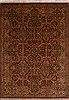 Jaipur Red Hand Knotted 100 X 139 Area Rug 301-30880 Thumb 0
