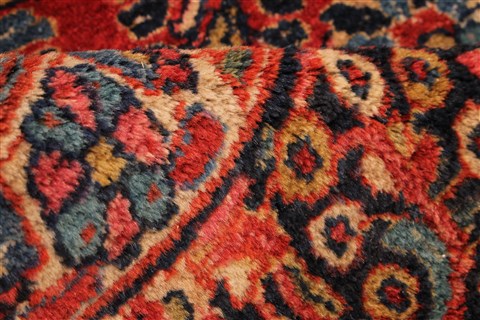 Sarouk Blue Hand Knotted 103 X 179  Area Rug 256-30884 Image 13