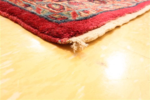 Sarouk Blue Hand Knotted 103 X 179  Area Rug 256-30884 Image 5