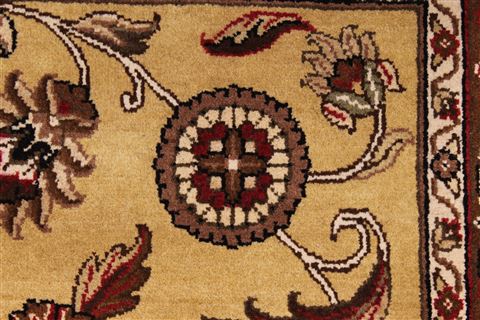 Jaipur Yellow Hand Knotted 100 X 143 Area Rug 301-30885 Image 6