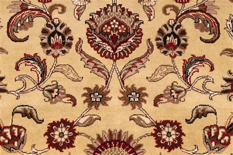 Jaipur Yellow Hand Knotted 100 X 143 Area Rug 301-30885 Image 8