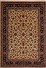 Jaipur Yellow Hand Knotted 100 X 143  Area Rug 301-30885 Thumb 0