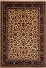 Jaipur Yellow Hand Knotted 100 X 143 Area Rug 301-30885 Thumb 0