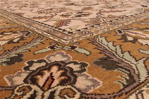 Jaipur Beige Hand Knotted 100 X 142 Area Rug 301-30892 Image 2