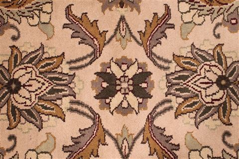 Jaipur Beige Hand Knotted 100 X 142 Area Rug 301-30892 Image 3