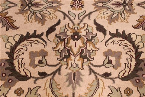 Jaipur Beige Hand Knotted 100 X 142 Area Rug 301-30892 Image 5